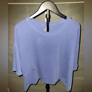 NWT We The Free Blue Women's CropTop